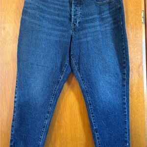 Old Navy women’s Relaxed Fit Jeans in Deep Blue